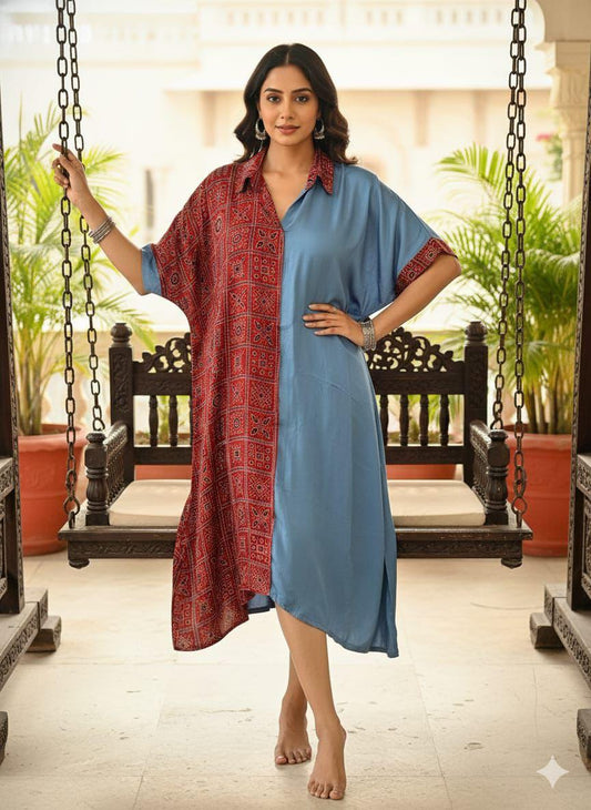 Blue and Red pattern